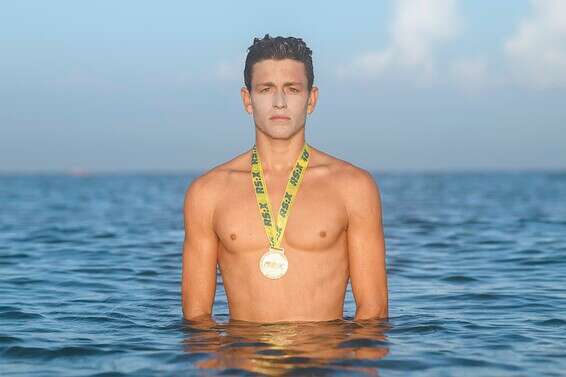 "אני צריך לרדת מהר מהאולימפוס ולחזור להתאמן". יואב כהן, השבוע // צילום: פיני סילוק